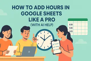 How to Add Hours in Google Sheets Like a Pro (With AI Help)