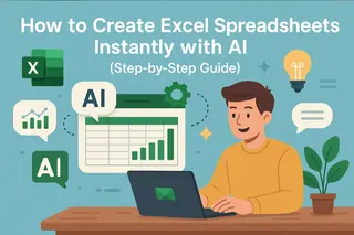 How to Create Excel Spreadsheets Instantly with AI (Step-by-Step Guide)