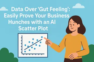 Data Over 'Gut Feeling': Easily Prove Your Business Hunches with an AI Scatter Plot