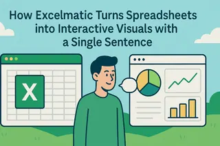 Stop Building Charts Manually: How Excelmatic Turns Spreadsheets into Interactive Visuals with a Single Sentence