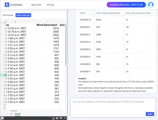 Command excelmatic.ai