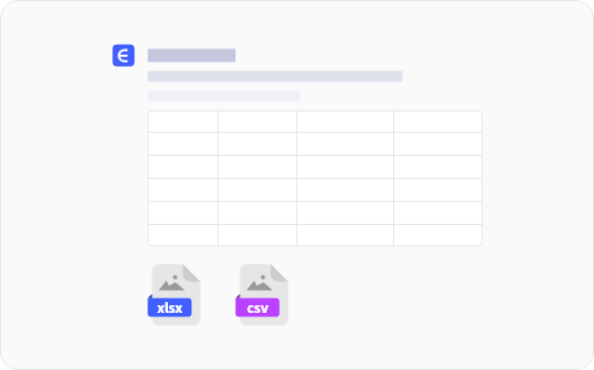 Multiple Export Formats