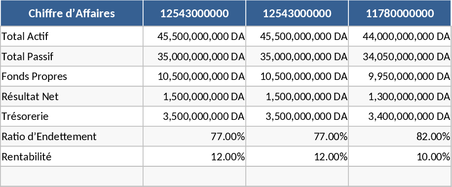 Algerian SCF Financial Analysis Template