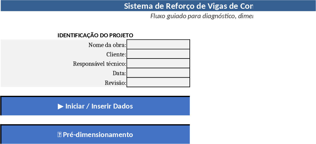 Reinforced Concrete Beam Strengthening Workflow Template