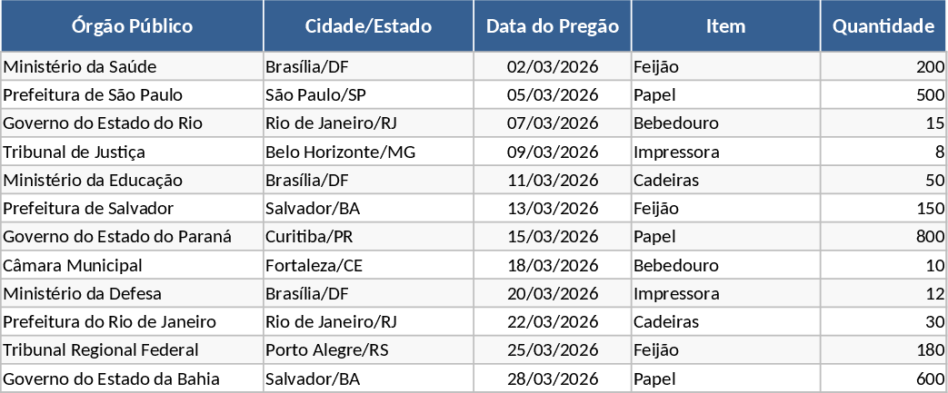 Ausschreibungs-Analyse Vorlage