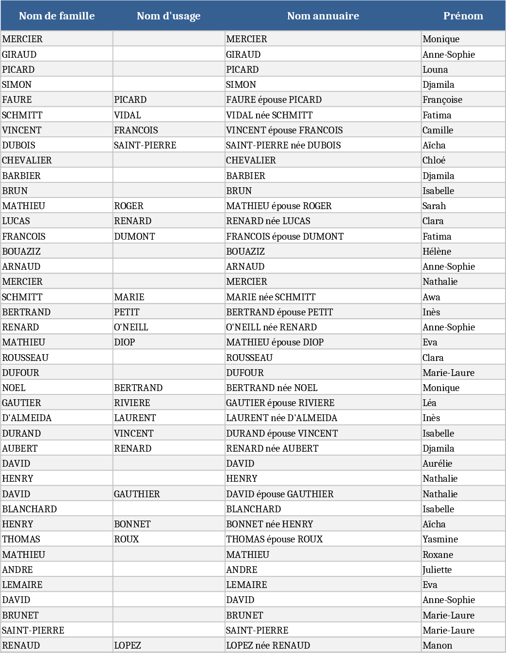 305 Anonymized Identity Test Data Template