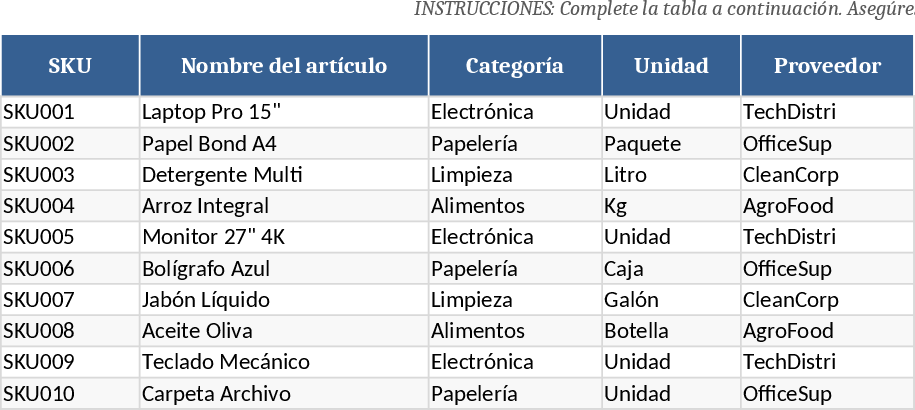 Gestión de Inventario y Movimientos Template