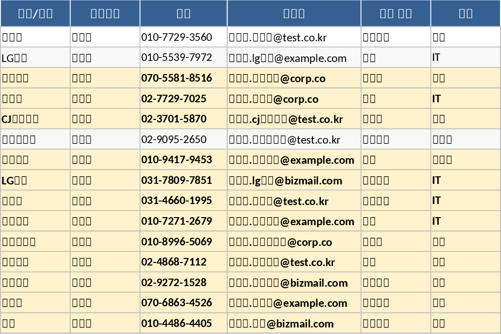 경량 영업 CRM 및 리드 팔로업 템플릿